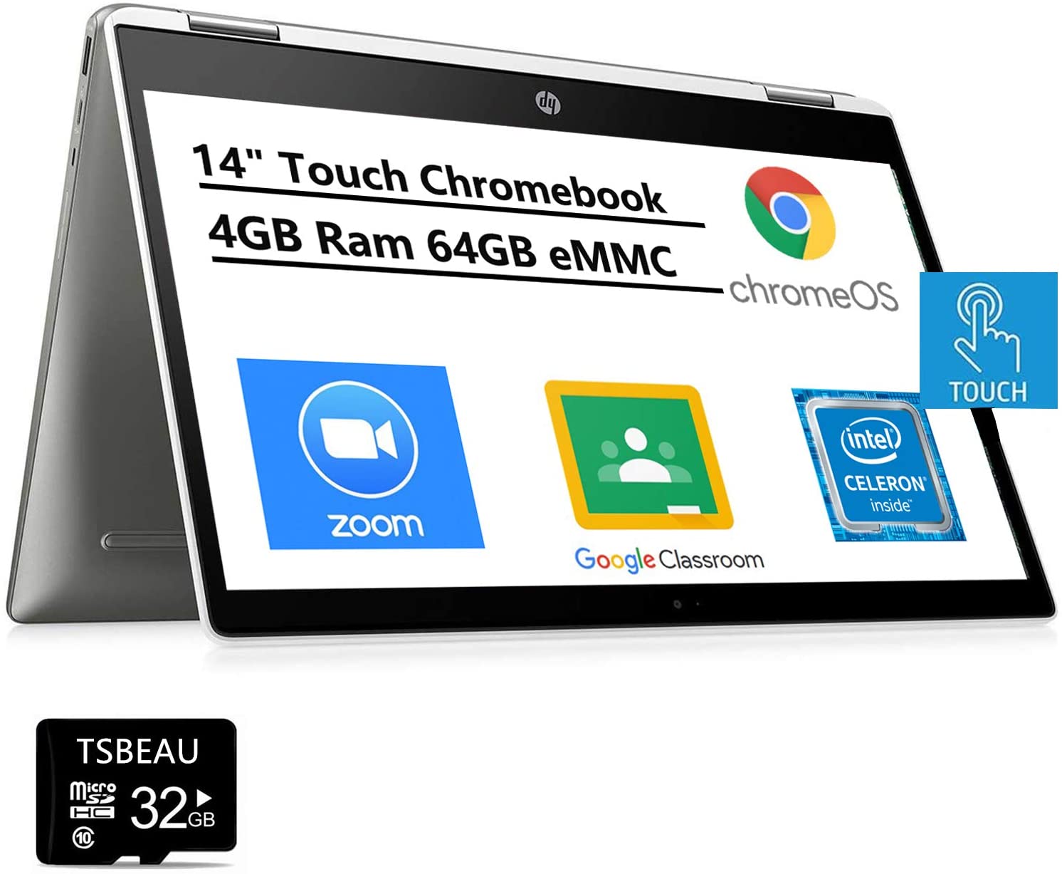 HP Chromebook x360 14 14b-ca0645cl