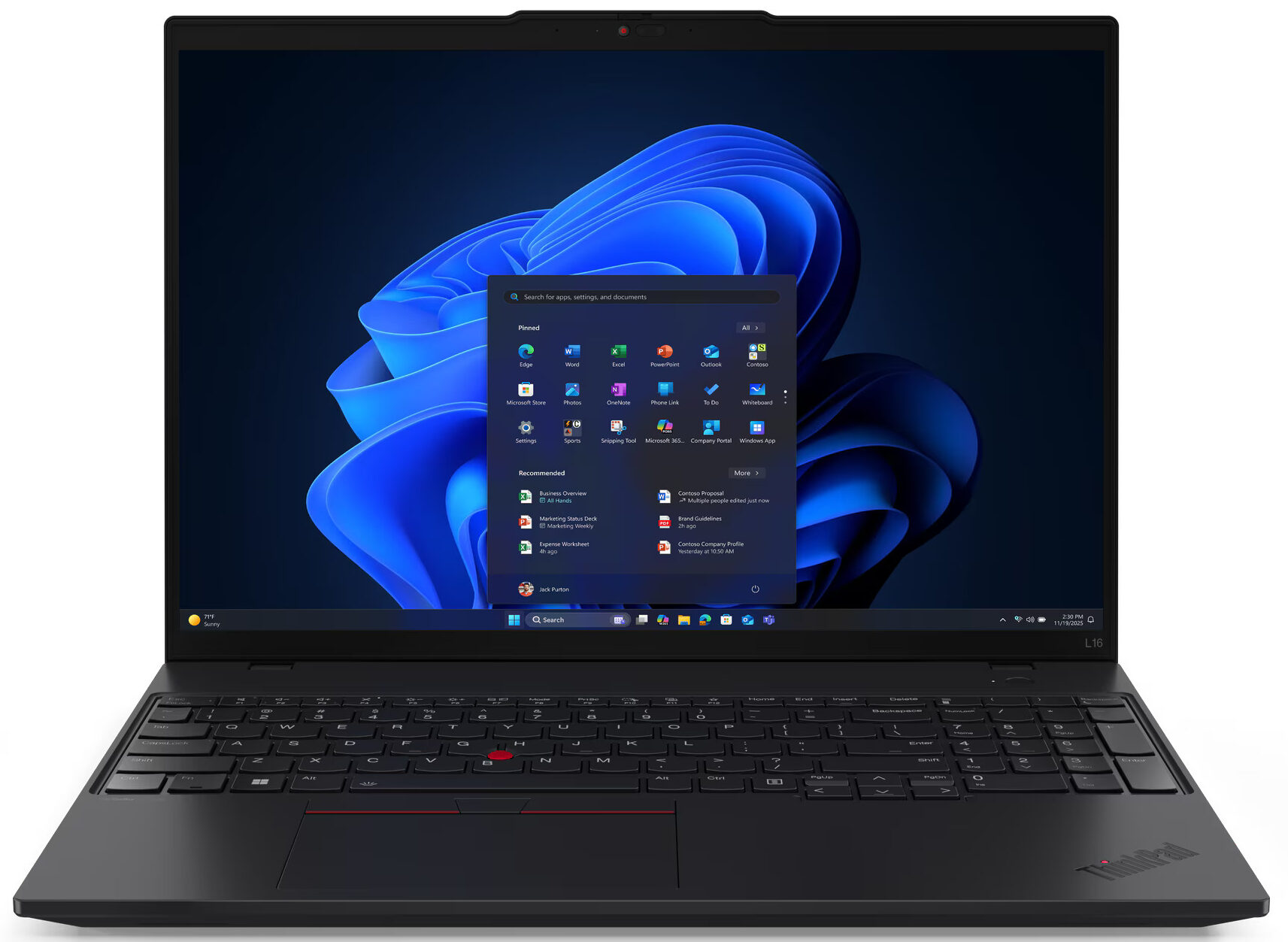 Lenovo ThinkPad L16 Gen 2