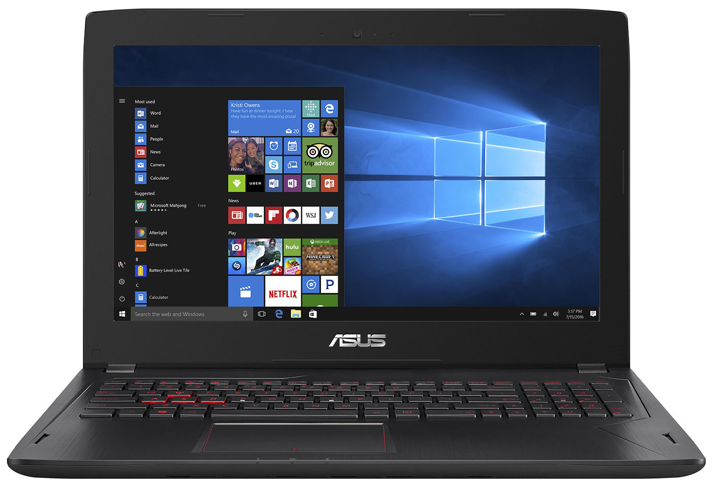 ASUS FX502VM 7th Gen Intel Core